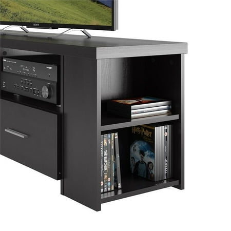 CorLiving - Bromley TV Bench, for TVs up to 75" - Ravenwood Black