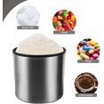 thumbnail image 6 of Protein Shaker Bottle 700 ML with Mixball & Powder Compartment 200 ML, Metal Shaker Bottle Leak-Proof Fitness Bottle Shaker(Silver), 6 of 7