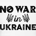 thumbnail image 3 of CafePress - No War In Ukraine Women's Light Pajamas - Women's Short Sleeve Print T-Shirt and Pants Light Cotton Pajama Set, 3 of 7