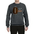 thumbnail image 2 of Wild Bobby Football Fingerprint It's in My DNA Sports Unisex Crewneck Sweatshirt, 2 of 6