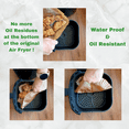 thumbnail image 5 of MiKapana Rectangular Disposable Air Fryer Liners, Rectangular Paper Liner, Parchment Paper Non-Stick, 8.7"x5.5"x1.7",100 Count, 5 of 7