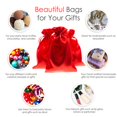 thumbnail image 2 of Bolsas de Regalo Knitial Satinadas Rojas 7,6x10 cm para Joyería Paquete de 50, 2 of 7