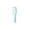 thumbnail image 1 of Z Shape Hair Comb Plastic Portable Detangling Combs Hair Styling Tool For Beauty SalonBlue, 1 of 1