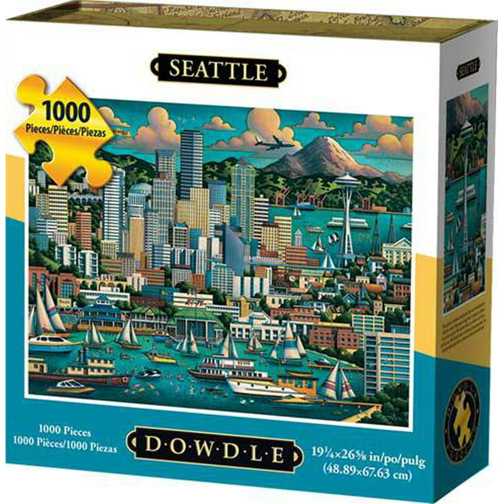 Dowdle Jigsaw Puzzle Seattle 1000 Piece
