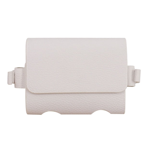 Bolsa de almacenamiento elegante y espaciosa Soidarity para equipo de golf Cuero sintético blanco