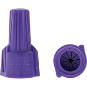 Ideal Twister AL/CU Large Aluminum to Copper Wire Connector - Twist-On - 2 Pack, Purple