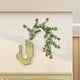 thumbnail image 5 of Cortina de pared verde artificial - enredadera de hiedra plástica de 1,7 m de longitud con 54 hojas para la decoración interior, 5 of 6