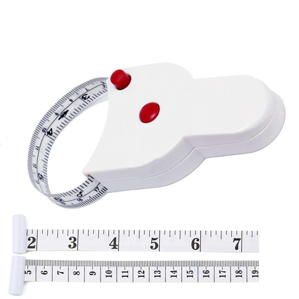 Fitness Body Tape Ruler Measure Sewing Body Fat Caliper Measuring Weight Loss 
