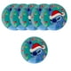 thumbnail image 1 of Juego 6 Platos Pequeños Postre o Ensalada Modernos Redondos de Porcelana, Diseño Stitch Luces Navideñas, Disney Clásicos, Juego de Platos Pequeños 19 cm, 1 of 6