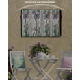 thumbnail image 6 of Outdoor TV Cover 30 to 32 Inch Weatherproof, Purple Butterfly Waterproof TV Screen Protector for Outside Decor with Zipper and Pocket 30"L x 19"H&nbsp; , Window Floral, 6 of 7