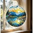thumbnail image 6 of Acrylic Jigsaw Puzzle Suncatcher, Suncatcher Puzzle, 83 Pieces Acrylic Puzzle Window Hanging, Colorful Stained Glass Acrylic Sun Catcher Decor, for Women Mom, 6 of 8