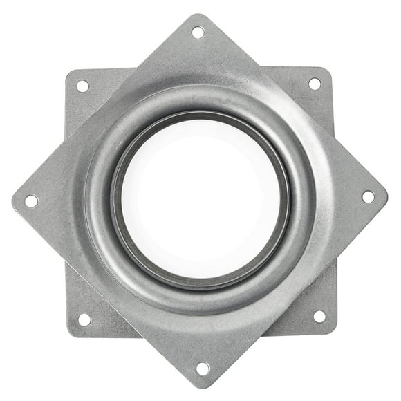Paquete De 2 Platos Giratorios Lazy Susan De 4 Pulgadas, Bandeja Giratoria Con Rodamiento De Bolas De Acero De 300 Libras, Gabinete De Mesa Resistente Y Fuerte De Perfil Bajo