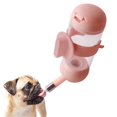 thumbnail image 2 of Botella dispensadora de agua para perros sin goteo: se puede subir y bajar, 2 of 5