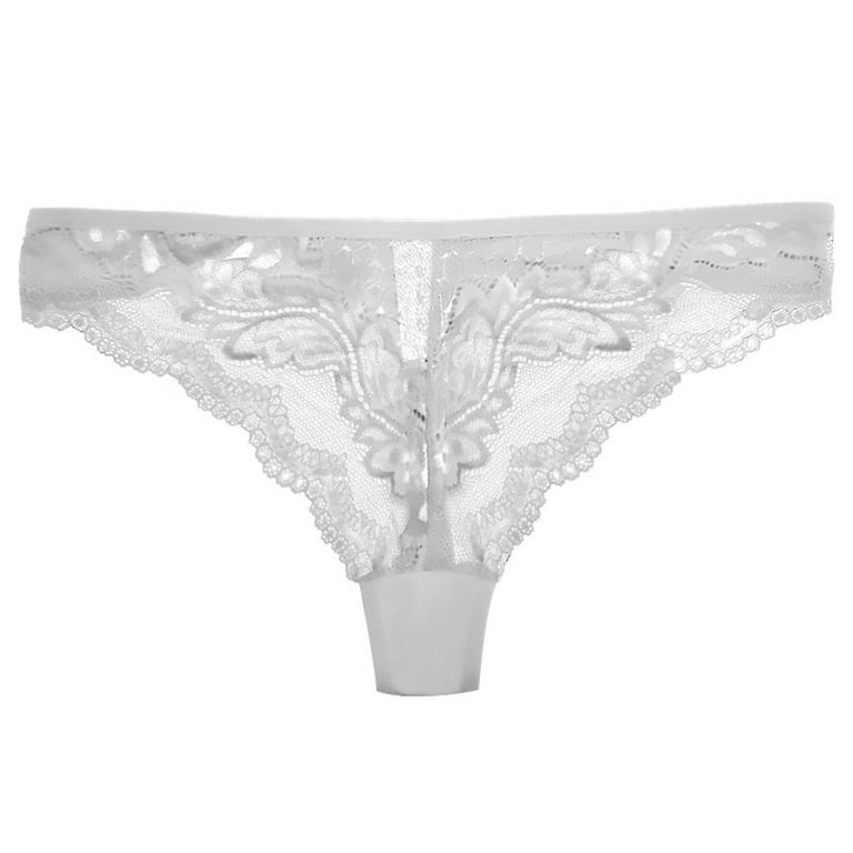vbnergoie Women Sex Thong Printed Elasticity Breathable French