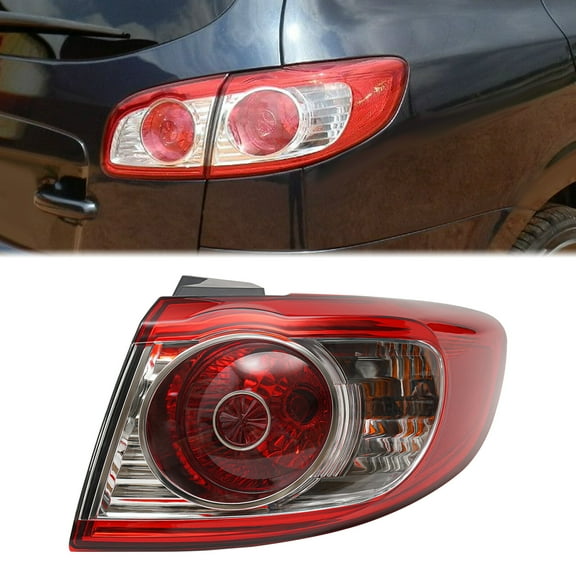 12V Tail Light Assembly Right Side Tail Light Direct Replacement For 2010-2012 Hyundai Santa Fe Lamp