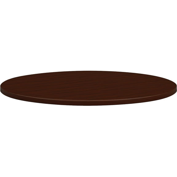 HON Mod 36" Conference Table Top Traditional Mahogany TBL36RNDLT1