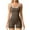 Brown, variant on Kaemgyyd Jumpsuits for Women Athletic Workout One Piece Rompers Sleeveless Shorts Bodysuits Onesie Fashion Clothes Summer Gym Outfits