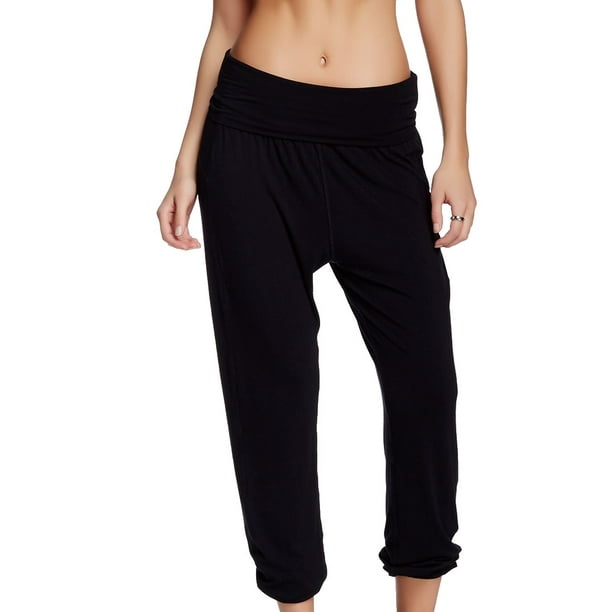 Z By Zella Z By Zella NEW Black Women Size XL Fold Over Pants