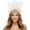 White, variant on Showgirl  Headpiece Carnival Headband Vegas Costume Accessories Rio Mardi Gras Party