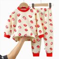 thumbnail image 4 of Gibobby Toddler Kids Boy Clothing Set 0 6 12 18 24 Months 2T 3T Toddler Boys Outfits Long Sleeve Prints Tops Pants Child 2Pcs Set Kids Fall Winter Clothes for Boys Set(4-5 Years,Red), 4 of 4