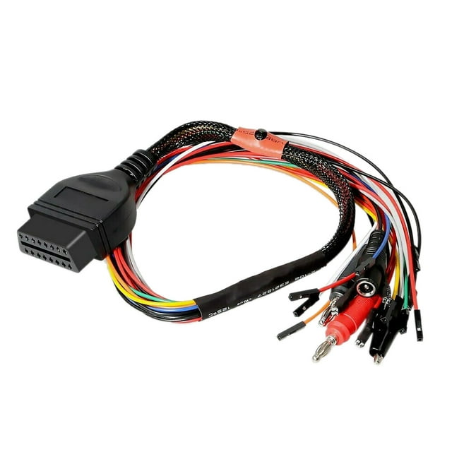 Car MPPS V18 Version V18.12.3.8 Breakout Tricore Cable ECU Programming Multi-Connector OBD 16PIN Bench Pinout Cable,1 x OBD Cable,Black