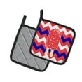 thumbnail image 2 of Caroline's Treasures Ice Pop Popcicle Red White Blue Pair of Pot Holders, 2 of 2