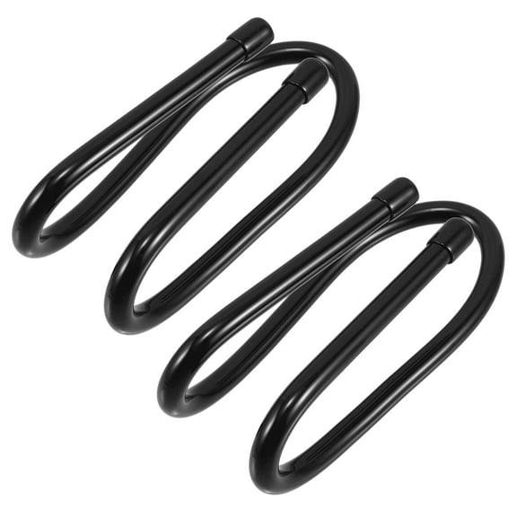 WORGEOUS  2 Sets Bow Display Wall Hanger Cowboy Hat Hooks for Archery Cello Black