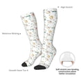 thumbnail image 4 of Pofeuu Cartoon House Print Stockings, Adult Running Hiking Socks for Youth and Adult, 4 of 6