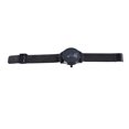 thumbnail image 1 of Reloj de cuarzo con fase lunar ANGGREK Correa de Malla de Acero Inoxidable Negro Resistente al Agua, 1 of 8