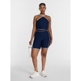 thumbnail image 2 of Athletic Works Women's and Women's Plus ButterCore Compression Bike Shorts, Sizes XS-4X, 2 of 7