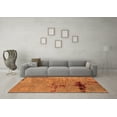 thumbnail image 3 of Ahgly Company Indoor Rectangle Oriental Orange Industrial Area Rugs, 4' x 6', 3 of 4