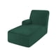 thumbnail image 1 of Funda de diván ULTICOR de terciopelo de felpa, tamaño grande, retro, verde, izquierda, 1 of 6