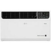 LG New 10,000 BTU 450 Sq Ft Smart Wi-Fi Enabled Dual Inverter Window Air Conditioner, White