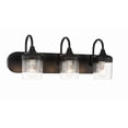thumbnail image 2 of 58103-FB Craftmade Lighting Wrenn - 3 Light Bath Vanity-9.13 Inches Tall and 24 Inches Wide-Flat Black Finish, 2 of 4