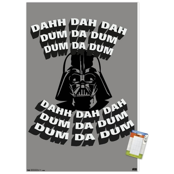 Star Wars: Saga - Dahh Dah Dah Wall Poster, 22.375" x 34"