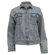 Acne Studios Button-Down Jacket in Bluer Cotton Denim