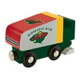 thumbnail image 2 of MasterPieces Officially Licensed NHL Minnesota Wild Wooden Toy Zamboni Train Engine For Kids, 2 of 6