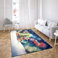 thumbnail image 4 of Merry Christmas and Happy New Year Santa Alaskan Malamute Holiday Xmas Winter Indoor Rug Alaska Mal Dog Lovers Gifts Carpet Living Bed Room Sofa Home Decor - 00024, 4 of 5