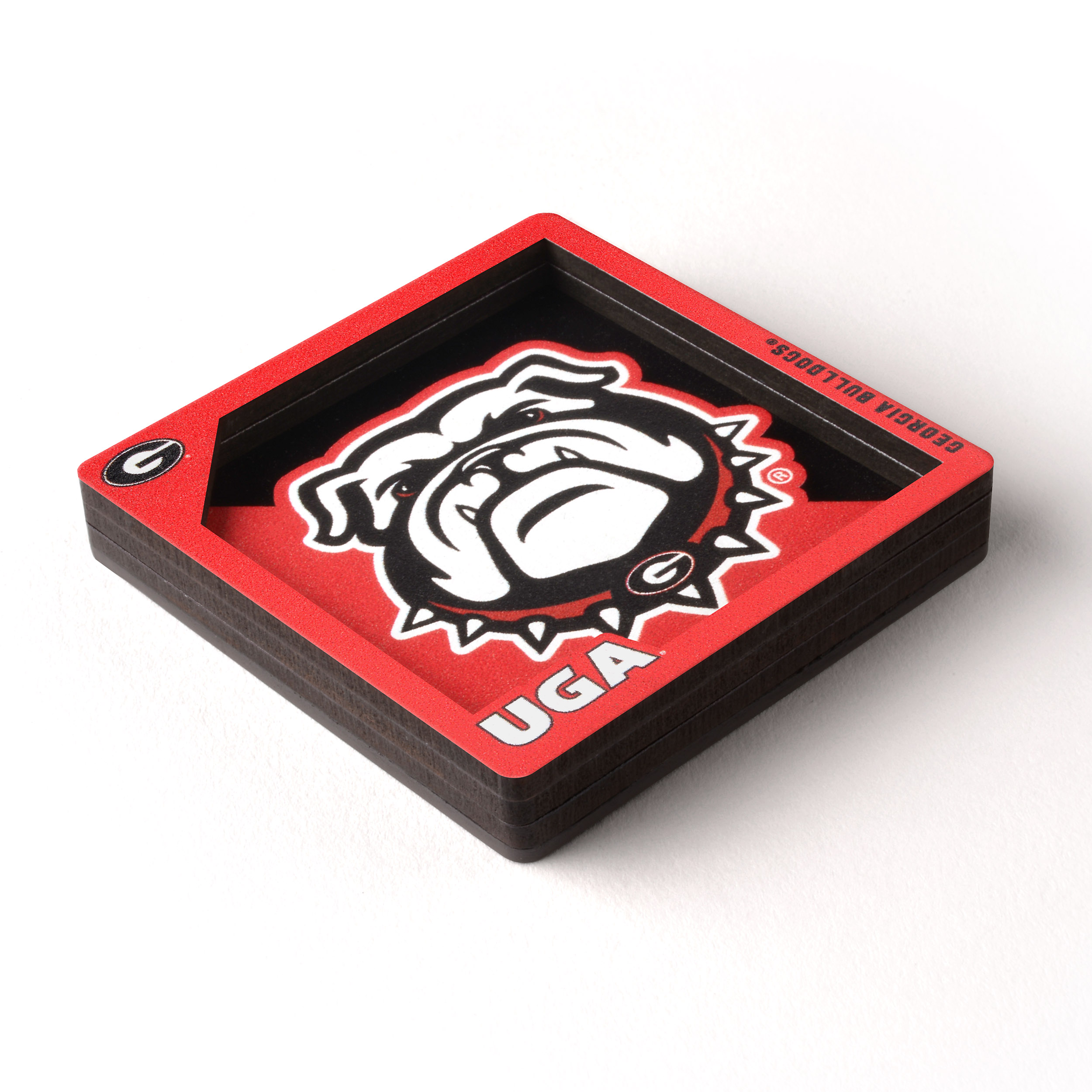 YouTheFan NCAA Georgia Bulldogs 3D Logo Series Magnet