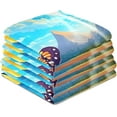 thumbnail image 4 of 6 Pack Sunflower Butterfly Kitchen Towels Highly Absorbent, Super Soft Dishcloths 18 x 28 Inches Reusable Quick Drying Tea Towels Set for Home,Kitchen Decor Wash cloth, 4 of 7