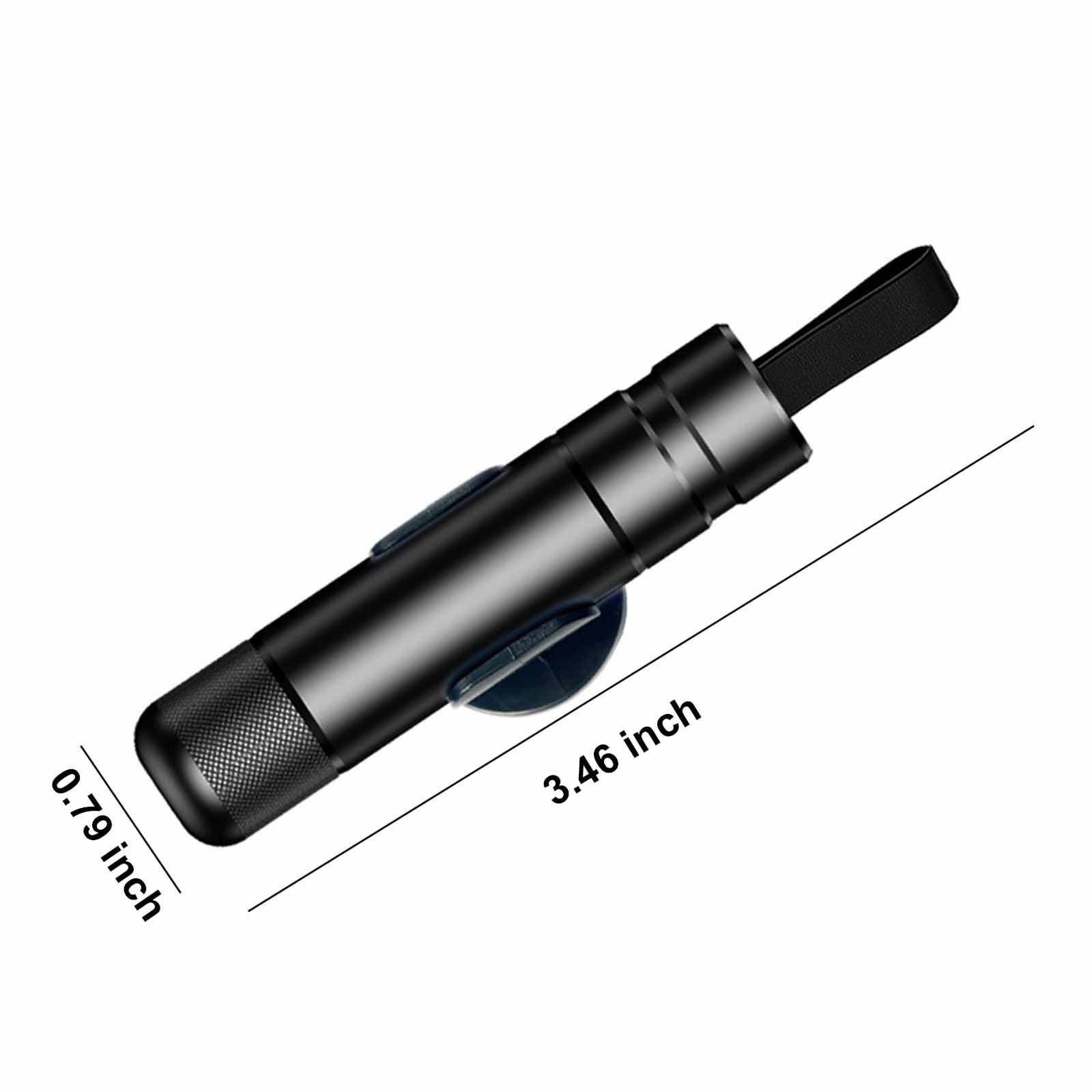 Marteau Brise-vitre 2 En 1 + Coupe-ceinture - Urgence Voiture - Acier Tungstène - Lot De 2 Pièces