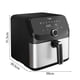 thumbnail image 2 of Freidora de aire T-fal Más de 4 Porciones 7.5 L Negro EY855DMX1, 2 of 4