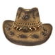 thumbnail image 5 of Sombrero de vaquero para exteriores, sombrero de verano para mochileros, senderismo, Camping, , regalos navideños , Hugo Sombrero de paja para el sol, 5 of 6