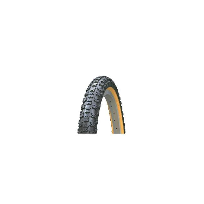 NEW BICYCLE DURO TIRE IN 12 1/2 X 2 1/4 BLACK/BLACK SIDE WALL IN COMP III STYLE 