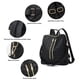 thumbnail image 5 of Makes Mochila Monedero para Mujer Bolso de Viaje de Cuero PU Bolso de diseño Convertible con Monedero 2 Piezas, 5 of 5