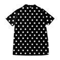 thumbnail image 4 of Vestidos Casuales Para Mujer, Blusas De Mujer De Moda Camiseta informal holgada de manga corta con estampado de moda para mujer, 4 of 5