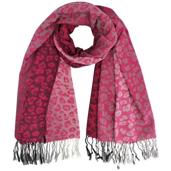 Leopard Spot Pashmina Shawl Scarf