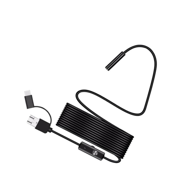Portable 8mm Endoscope Camera Waterproof Endosocope for Smartphones PC 2m