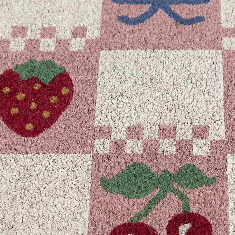 Mainstays Cross Stitch Outdoor Doormat, 18