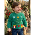 thumbnail image 6 of RUINIXCW Toddler Baby Baby Girl Boy Christmas Ugly Sweater Fall Winter Xmas Fuzzy Mohair Knit Sweaters Infant Girl Boy Warm Jumper Pullover Tops, 6 of 10